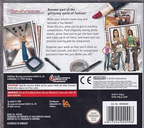 Top model - Nintendo DS (A Grade) (Genbrug)